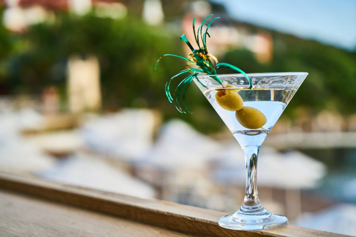 Welke olijf hoort in een martini?